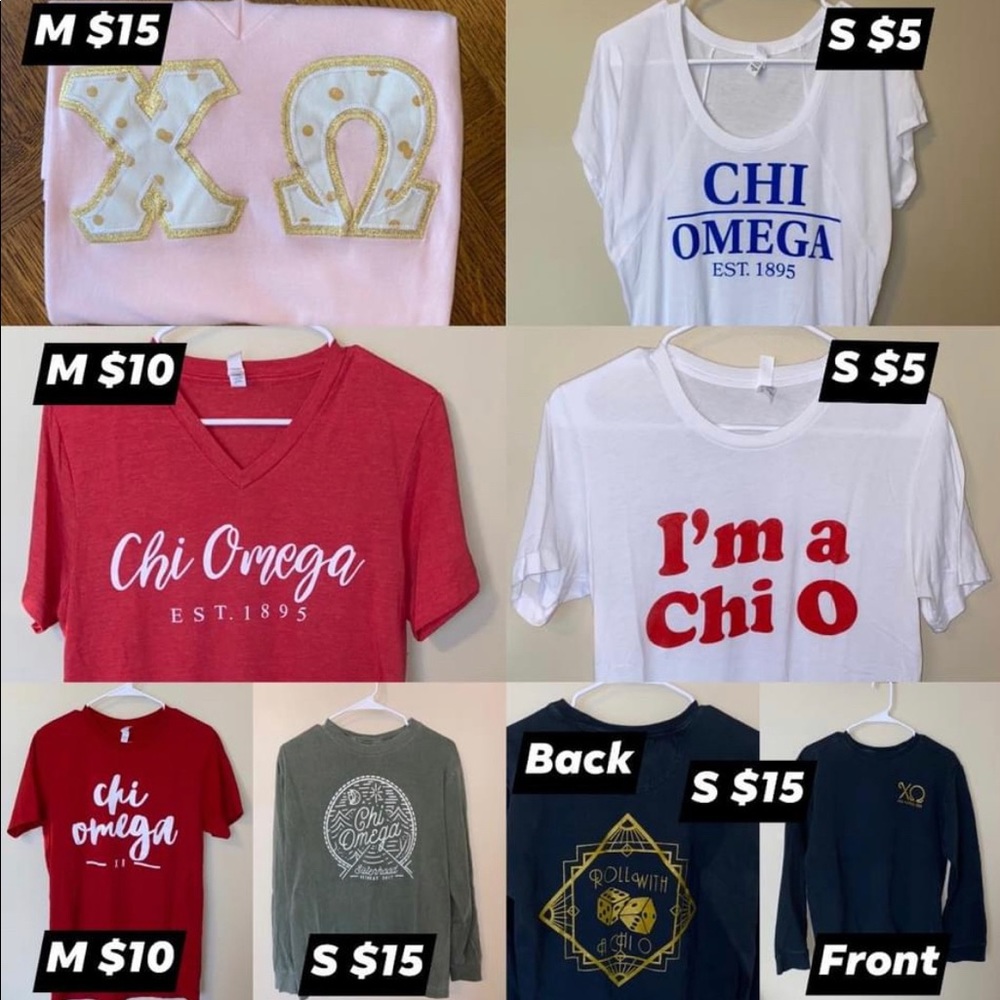 Chi Omega Tees